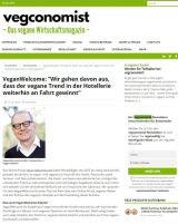 vegconomist Interview mit VeganWelcome® Gründer Thomas Klein vegconomist Interview mit VeganWelcome® Gründer Thomas Klein